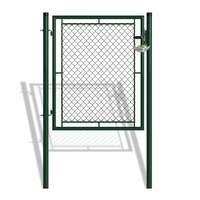 1x1.25m Vente en gros Populaire Jardin/Cour Acier enduit de poudre Maillon de chaîne Clôture Grilles
