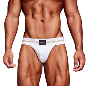 Slip da <span class=keywords><strong>Uomo</strong></span> con Logo Personalizzato, Intimo Traspirante in Rete, Jockstrap in Tessuto Lavorato a Maglia, Etichetta Personalizzata Ecologica, Confezione S-5XL - Product Image 2