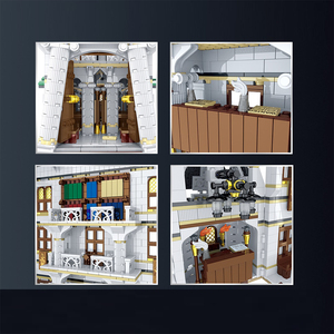 มอร์ก032101ของเล่นสำหรับเด็กบล็อกตัวต่อธนาคาร - Product Image 4
