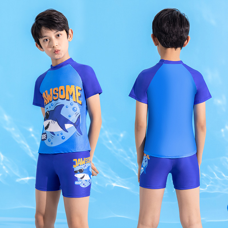 Shark Lake Blue (avec bonnet de bain)