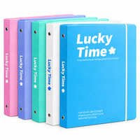 Pochettes de classement A4 perforées 11 trous en PP transparent, épaisses, pour documents, organiseur de papier pour l'école et le bureau