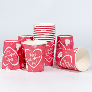 <strong>Customized</strong> Personalised Beverage Drink Mineral Water Yogurt Single Wall Food Grade PE Coated Disposable <strong>Paper</strong> Coffee <strong>Cup</strong> - Product Image 6