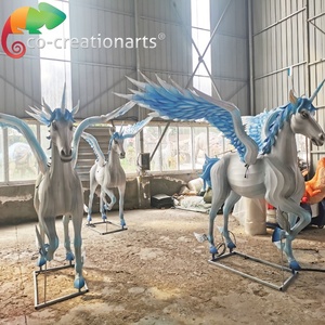 Linterna de temática navideña, farol de tela de caballo volador de Zigong - Product Image 2