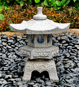 Buatan tangan Jepang batu granit lentera tahan lama dekorasi taman diukir untuk taman luar ruangan hotel vila - Product Image 2