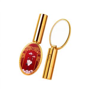 Étui à rouge à lèvres vide personnalisé de luxe, tubes à rouge à lèvres vides OEM avec miroir - Product Image 1