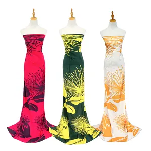 Cộng với kích thước 180*120cm mùa hè Hawaii lehua hoa sarong Cover-up Hawaii nhiệt đới hoa pareo quấn khăn váy váy