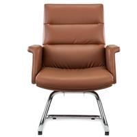 Chaise ergonomique moderne avec accoudoirs enveloppants et confortables, idéale pour les salles de réunion, les salles d'accueil et les bureaux à domicile