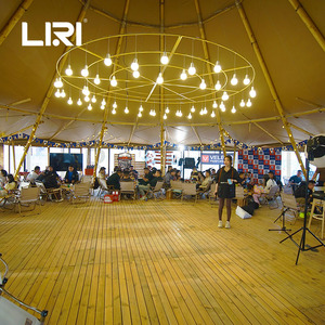 Grande toile imperméable tipi indien événement tipi hôtel désert tente pour camping - Product Image 5