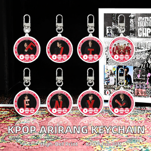 Nuevo Álbum de KPOP ARIRANG, Llavero Redondo de Acrílico Transpirable con Impresión HD, V J-HOPE SUGA RM <span class=keywords><strong>JIN</strong></span> <span class=keywords><strong>JIMIN</strong></span> JK, Accesorios para Bolsos, Regalo para Fans - Product Image 5