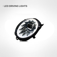 Nouveau phare LED Mini F56 F55 avec feux de jour et clignotants dynamiques, ABS 12V 50W 6000 Lumens