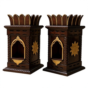 Soporte para Plantas de Tulsi/Albahaca, Hecho a Mano con Madera de Teca Sólida Tradicional, Personalizado y Duradero para Hogar, Oficina, Apartamento y Sala de Estar - Product Image 2