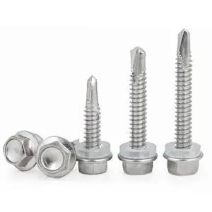 Selling High Quality Professional Self Drilling Screws Manufacturer Hex Head