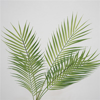 Plante artificielle de palmier Areca de style nordique inspirée d'Instagram, 30cm-100cm, accessoires de mur végétal en plastique pour vitrines