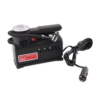 Efficient Branded Portable Inflator with Real Time Pressure Monitoring for Emergency Flat Tire Repairs During Travel Journeys