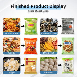 Máquina de Envasado Vertical de Alta Calidad para Alimentos <span class=keywords><strong>Secos</strong></span>, <span class=keywords><strong>Frutos</strong></span> <span class=keywords><strong>Secos</strong></span>, Nueces, Arena Seca y Pescado Seco - Product Image 4