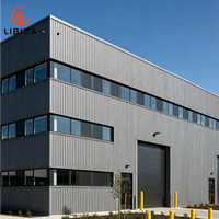 Taller de Fábrica con Estructura de Acero Prefabricada, Planta de Procesamiento Industrial con Estructura de Acero Pesado, Edificio de Almacén Metálico Personalizado