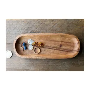 Marrone fatto a mano a casa comprimere piccoli pallet di legno per la vendita gioielli portaoggetti