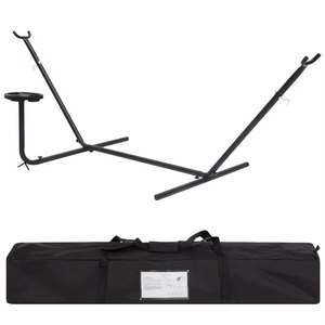 Support de <span class=keywords><strong>hamac</strong></span> de jardin extérieur de 10 pieds avec accessoire porte-gobelet de plateau de collation et étui de transport pour <span class=keywords><strong>hamac</strong></span> et balançoire - Product Image 1
