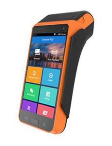안드로이드 모바일 <span class=keywords><strong>NFC</strong></span> 리더 결제 터치 스크린 58mm 열전사 프린터 R330 Plus가 있는 핸드헬드 POS 터미널 - Product Image 2