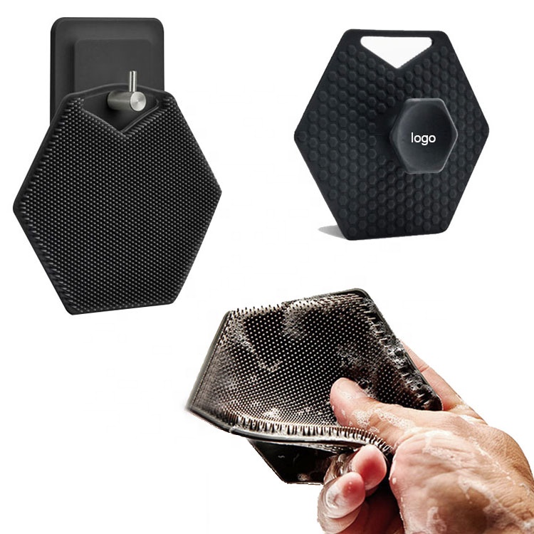 OEM/ODM Cepillo Body 12,5*12,5 см детский массаж душ отшелушивающая силиконовая щетка для тела скребок для кожи щетки для ванны, губки