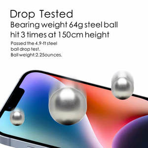 ฟิล์มกระจกนิรภัยสำหรับ iPhone 15 14 13 12 11 Plus Pro Max แบบใส HD 2.5D ป้องกันรอยขีดข่วน ป้องกันนิ้วมือ - Product Image 4