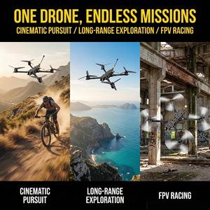 Drones Térmicos de Alta Tecnología con Piezas Impresas en <span class=keywords><strong>3D</strong></span>, Gafas FPV, Mejores Motores FPV, Drones para Mapeo UAV - Product Image 3