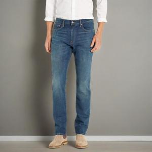 กางเกงยีนส์ผู้ชายทรงตรงเข้ารูป, กางเกงยีนส์ลำลองขายาว - Product Image 1