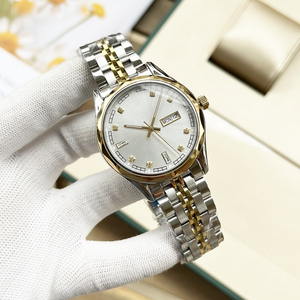 Montre mécanique automatique de luxe 2025 avec chiffres arabes, boîtier en acier inoxydable, résistance à l'eau 50 bars pour hommes - Product Image 2