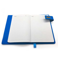 Agenda de jour en cuir Pu, carnet de notes personnalisé, couverture rigide A5