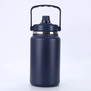 4L de gran capacidad 304 de acero inoxidable para exteriores, olla de hielo fría y caliente, termo personalizado con asa, botellas de agua deportivas - Product Image 4