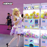Machine de jeu d'arcade à monnayeur personnalisable KEKU, à double étage, en métal, pour distributeur de capsules Gacha et jouets Gachapon