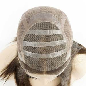 Pelucas de Lujo para Mujer <span class=keywords><strong>NATALIE</strong></span>, Cabello Virgen Mongol Clase A, Encaje de Diamantes, Encaje Francés Cosido a Mano, Tiras de Silicona, Alta Calidad - Product Image 2