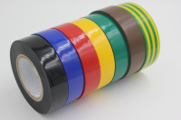 Ruban adhésif électrique, ruban adhésif électrique jaune, ruban adhésif isolant ignifuge de 18 mm