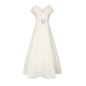 <span class=keywords><strong>Vestido</strong></span> Maxi de Verano Moderno Estilo <span class=keywords><strong>Romano</strong></span> para Mujer, Sin Mangas, Corte Ajustado, Estampado Floral, Transpirable y Ecológico, de Fábrica China - Product Image 4