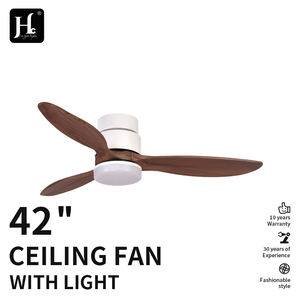 Ventilador de Techo con Purificador de Aire de Acero Inoxidable Negro de 42 52 Pulgadas, Único, de Madera Maciza, para Sala de Estar con Luces - Product Image 3