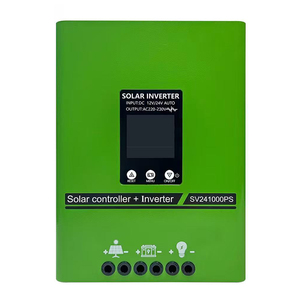 Système solaire hybride hors réseau 1000W 12V 220V avec contrôleur PWM 40A, onduleur solaire à onde sinusoïdale pure 1kW pour courant alternatif - Product Image 2