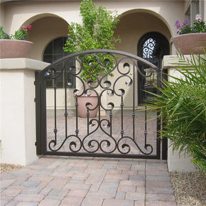 Les meilleures portes arquées en <span class=keywords><strong>fer</strong></span> <span class=keywords><strong>forgé</strong></span> vente chaude vieux pont de tige garde-corps Offre Spéciale portes en métal en <span class=keywords><strong>fer</strong></span> <span class=keywords><strong>forgé</strong></span> - Product Image 2