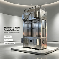 Précipitateur électrostatique humide (WESP) en acier inoxydable pour la purification des gaz de recuperation des chaudières de cimenterie et de four à chaux