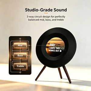 Altavoz Bluetooth con Pantalla para Letras, Icónico, Potente, Decoración para el Hogar, <span class=keywords><strong>de</strong></span> Pie, Sonido Fuerte, Innovador, para el Hogar - Product Image 2