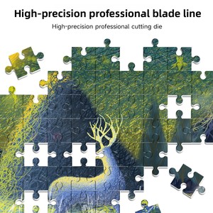 <span class=keywords><strong>Puzzle</strong></span> en carton personnalisé, jeu de cartes en papier, 100, 500, 1000 pièces, jeux de <span class=keywords><strong>puzzle</strong></span> personnalisés pour adultes, jeu de réflexion, fabricants - Product Image 3