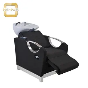 shampoo bed hair salon washing chair with portable hair wash basin of portable hair washing station supplier