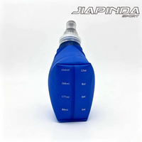 Bouteille d'hydratation pliable de 350 ml sans BPA, anti-fuite, pour la course à pied, le marathon, les sports de plein air, JIA PIN DA