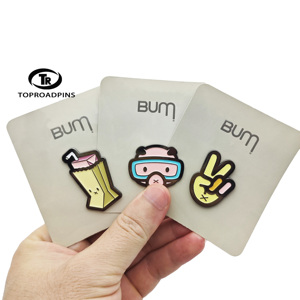 工厂热卖制造商传统雕刻顶级质量定制帽子别针 - Product Image 2