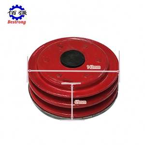 2 yuvaları 20mm 6 <span class=keywords><strong>Spline</strong></span> debriyaj kasnak takma Mini yeke mikro-yeke yedek parça için traktör - Product Image 4