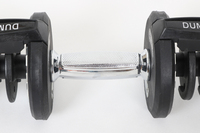 Ensemble d'haltères réglables en acier de 40 kg (90 lb) pour musculation, poids libres, unisexe, directement de l'usine