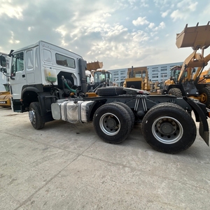 รถบรรทุกหัวลาก HOWO 371 มือสอง 6x4 สำหรับงานหนัก รถพ่วงหัวลาก Sinotruk สำหรับการขนส่งโลจิสติกส์เพื่อการส่งออก - Product Image 3