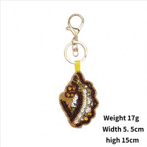 การ์ตูนรูปเปลือกหอย ปลาดาว ปู ของตกแต่งเล็บ DIY ลูกปัด ผ้าสติกเกอร์ พวงกุญแจ สร้อยข้อมือ จี้โลหะ อุปกรณ์ตกแต่งกระเป๋าสำหรับคน - Product Image 5