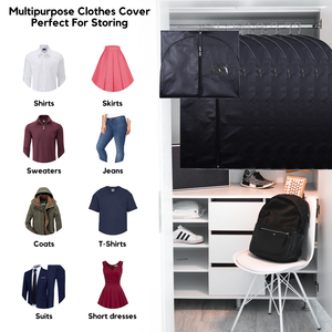 Sacs de costume pour hommes voyage sac <span class=keywords><strong>à</strong></span> vêtements pli anti-poussière vêtements suspendus couverture pour robe veste costume sac - Product Image 4