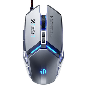INPHIC W2 Kabelgebundene Gaming-Maus mit 6 Tasten, ergonomischem Design, Makro-Definition und Beleuchtung für Büro, Desktop und Laptop - Product Image 5