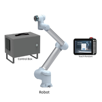 Robot collaboratif de soudage à l'arc 10 kg 1300 mm 0,03 mm 16 axes Sécurité TUV Cobot Moteur PLC Vision 2D/3D OEM Approuvé CE 6 degrés